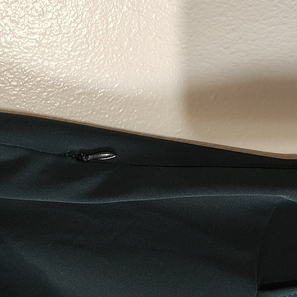 ZARA Basic Winter Green faux wrap dress size M - Picture 8 of 8